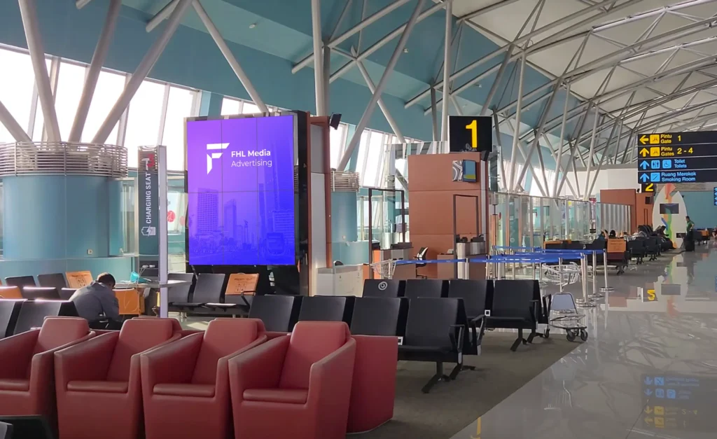 LED Videotron Charging Area